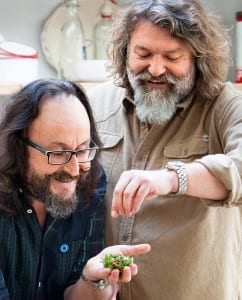 Undated Handout Photo of Dave and Si from THE HAIRY BIKERS' MEAT FEASTS by Si King & Dave Myers, published by Weidenfeld and Nicolson. See PA Feature FOOD Hairy Bikers. Picture credit should read: PA Photo/Andrew Hayes-Watkins/Weidenfeld and Nicolson. WARNING: This picture must only be used to accompany PA Feature FOOD Hairy Bikers.