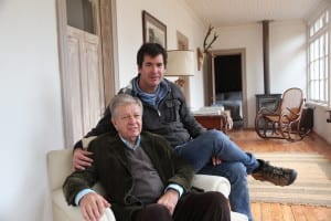 Father and son, both Julio Bouchon, now reviving old grape varieties in Maule