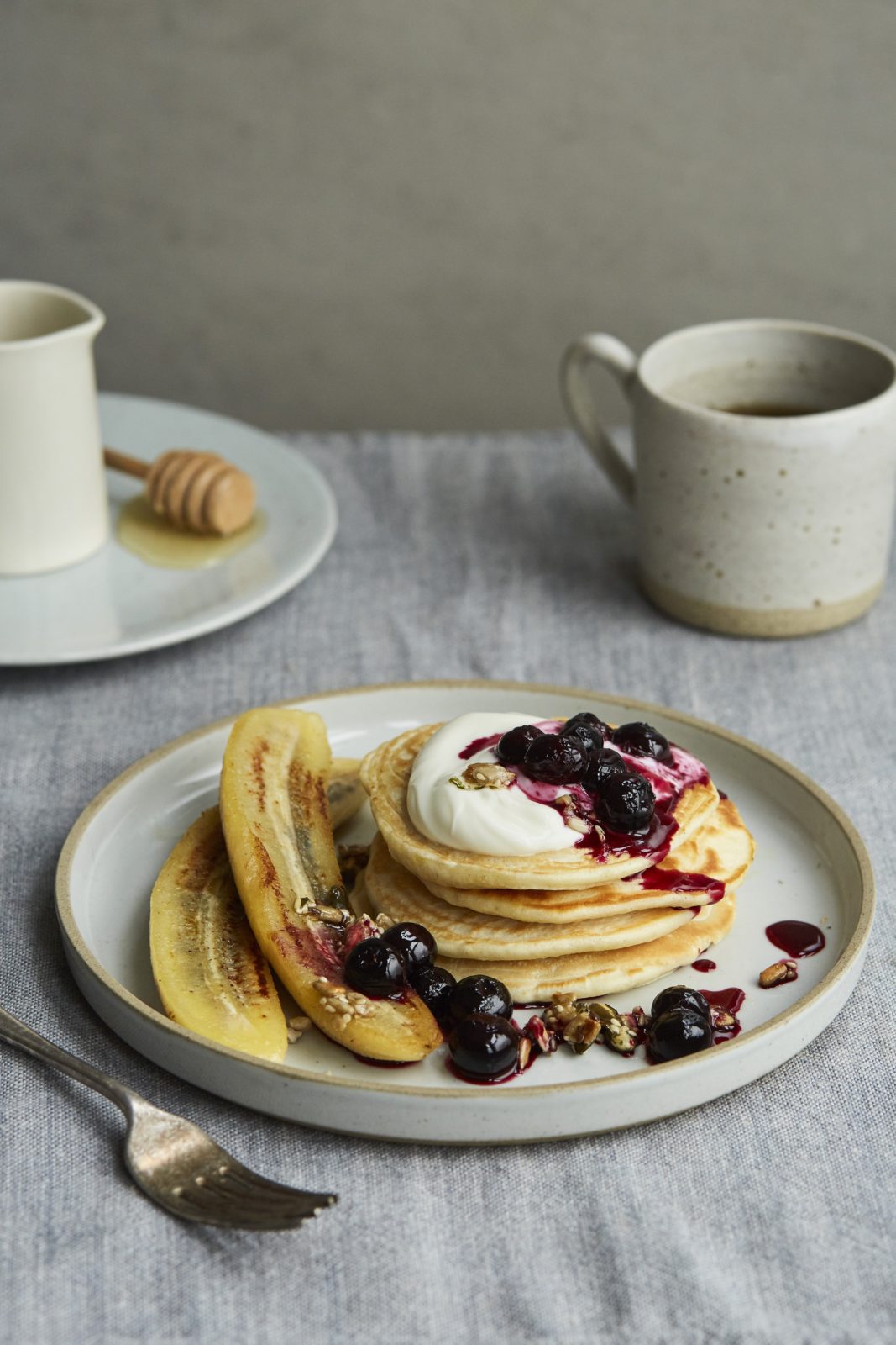 Banana and Blueberry Pancakes - Yorkshire Food & Drink